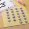 12 Packs: 24 ct. (288 total) Blue & Pink Iridescent Butterfly Bling Stickers by Recollections™